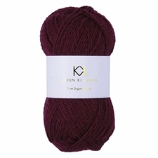 Karen Klarbæk Pure Organic Wool - Bordeaux